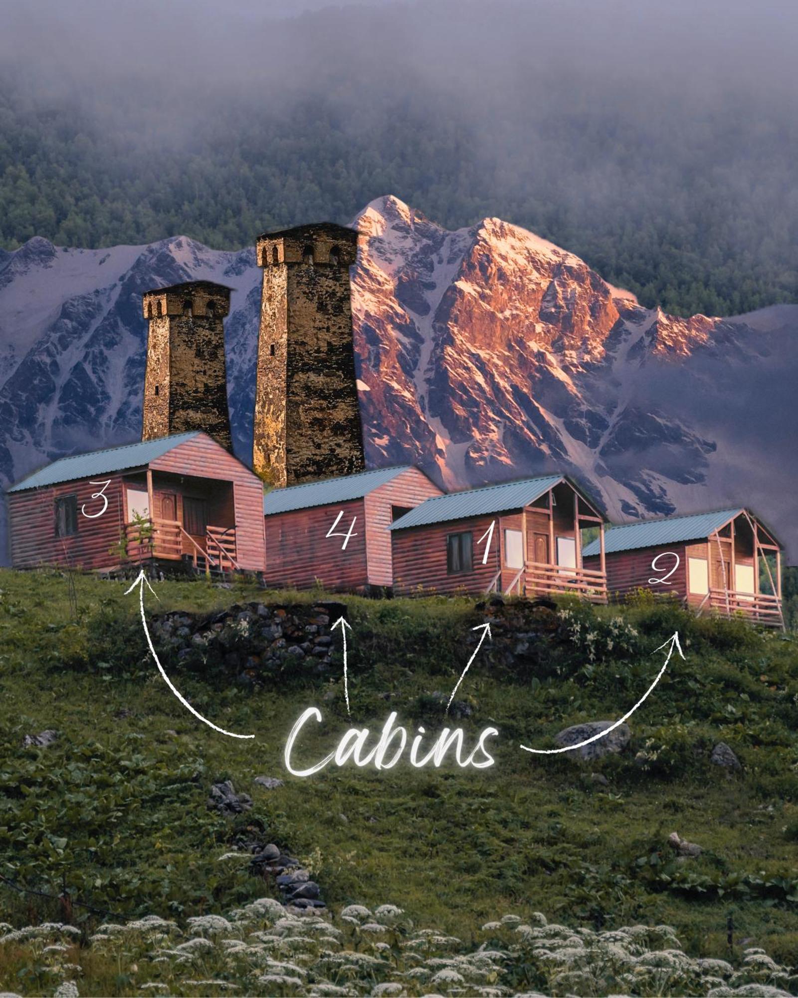 Ushguli Cabins Zewnętrze zdjęcie
